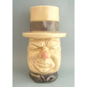  Vintage McCoy Pottery WC FIELDS Collectible Cookie Jar 