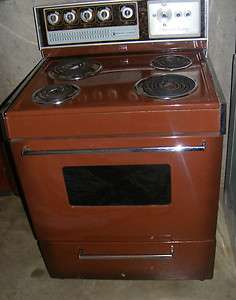 Vintage Magic Chef Electric Stove Oven  
