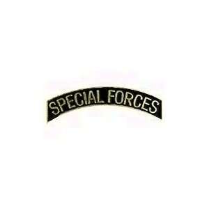  US Army Special Forces Gold Black Lapel / Hat Pin 