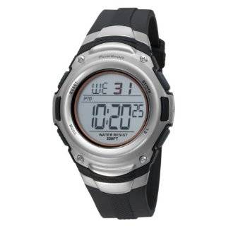 Armitron Mens 408108BLK Chronograph Black Digital Sport Watch by 