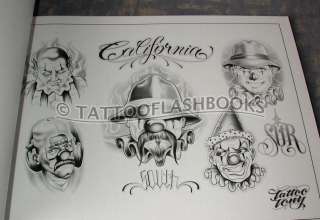 LOWRIDER Tattoo Flash Chicano Jose Lopez Gangster Book  