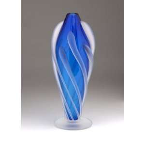  Starburst Vase Middle Blue