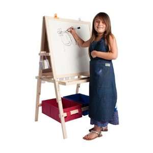  Kids Art Easel   Chalkboard and Dry Erase with Storage 