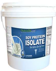 SUPRO SOY PROTEIN ISOLATE 15 lbs.   HIGH IN ISOFLAVONES 649908510329 