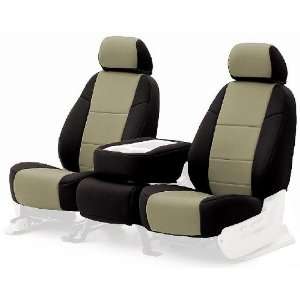   Custom Fit Front Bucket Seat Cover   Neoprene, Tan Automotive