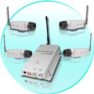   Wireless Audio Camera + AV Receiver   50 Meter Range 