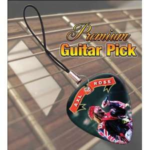 Axl Rose (Guns N Roses) Premium Guitar Pick Phone Charm 