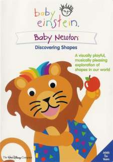 Baby Einstein Baby Newton   Discovering Shapes   DVD 786936179781 
