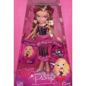  Bratz Party   Cloe with Collectible Gift Bag and Sticker 
