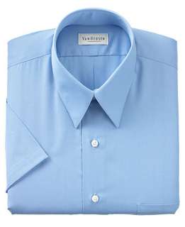 Van Heusen Shirt, Short Sleeve Dress Shirt   Mens Shirtss