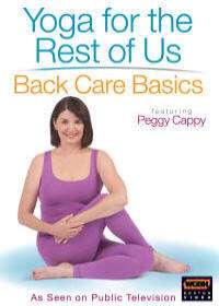 PEGGY CAPPY YOGA For the Rest of Us BACK CARE BASIC DVD  