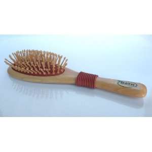  Massage Your Scalp ,Beautiful Maple Wooden Handle and Rubber Cushion 