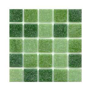 Classic Ivy Blend 12 x 12 Inch Kitchen & Bathroom Backsplash Green 