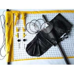   Daytona Complete Pro Badminton Set Net System w/Bag