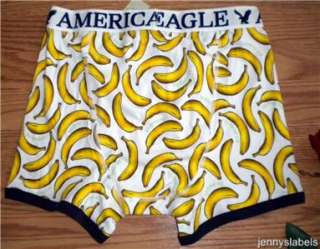 NWT Mens AMERICAN EAGLE Big Banana BOXER BRIEFS  