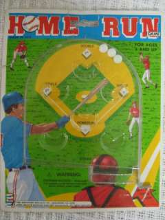 Vintage HOME RUN Baseball Game SMETHPORT TOYS 1987  