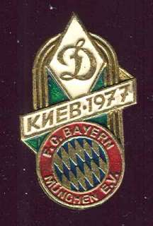 RUSSIA GERMANY FOOTBALL SOCCER PIN DYNAMO KIEV BAYERN M  