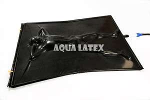 Latex Rubber Vacuum Vac Bed huge size (with PVC Frames)   No zipper 