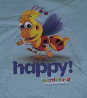 WordWorld Bee Happy Cartoon Baby Creeper Romper  