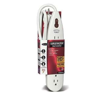 BELKIN SurgeMaster 6 Outlet Surge Protector w/ 8 Foot 722868521274 