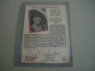 Brooke Morales Benchwarmers 1992 AUTO Autograph 26 sign  