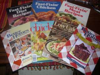 Miscellaneous Lot of Better Homes and Gardens Cookbooks  