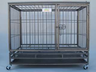 GoPetClub 50 Heavy Duty Dog Pet Cat Bird Crate Cage Kennel  
