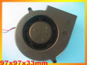 Brushless DC Blower Fan 5V 12V 24V 97mm x33mm 2 Wire  