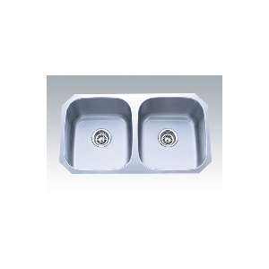 32 Kitchen sink double bowl undermount CSA KS 802  