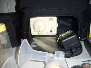EUC Medela ADVANCED Backpack Breast Pump in Style Wrap carrier or 