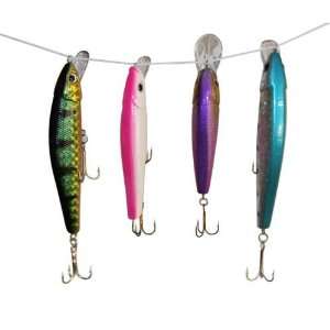  4 X Bass Minnow Sinking Fishing Lures Trout Sports 
