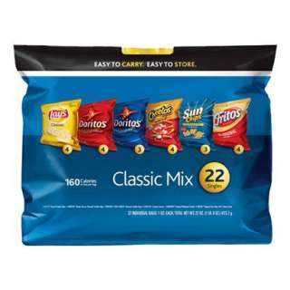   Lay Potato Chips   Family Variety Sack, 22 Bags.Opens in a new window