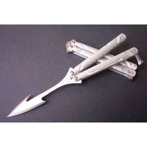 Shining Pearl Silver Benchmade like Bali song 9 Spear Point Blade 
