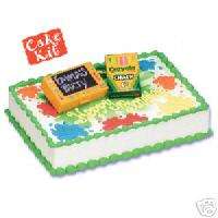 Crayola cake decorating kit birthday party supplies  