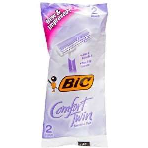  Bic  Comfort Twin Sensitive Disposable Razors for Women (2 
