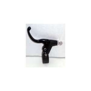   Bent Right Hand Bicycle Brake Lever  Black