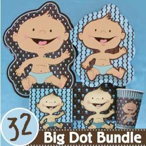   Caucasian First Birthday Party Supplies & Ideas   32 Big Dot Bundle