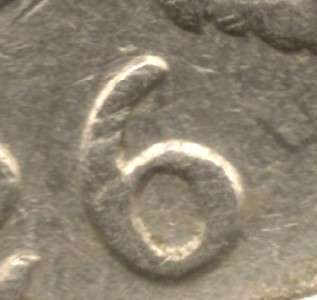 1926, Far 6 VG FINE Canadian Nickel #1   KEY DATE  