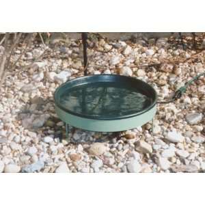  Heated Bird Bath with Ground Green
