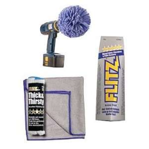  Flitz 7 Blue Buff n Wax Ball Kit   50 Automotive