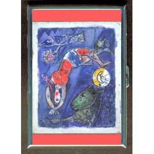  MARC CHAGALL THE BLUE CIRCUS ID CIGARETTE CASE WALLET 