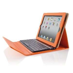  Brookstone Bluetooth Keyboard with Portfolio Case for Ipad 2 Tablet 