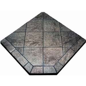   49230 Royal Gris Tile Single Cut Corner Stove Board  40 in. X 40 in