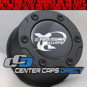 8342141 HUB CENTRIC Pro Comp Wheels Black Center Cap  