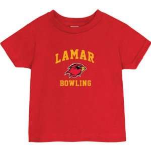   Cardinals Red Toddler/Kids Bowling Arch T Shirt