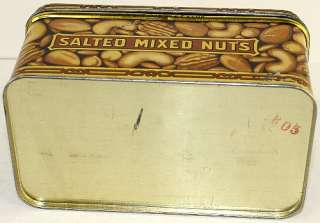 1926 E.F. Kemp Salted Mixed Nuts Tin  