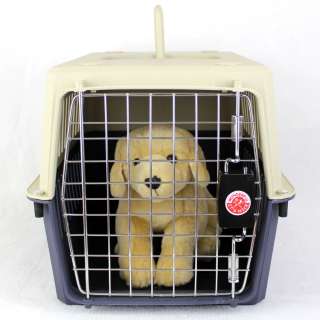 Dog Puppy Cat Pet Travel Carrier Crate Kennel Cage Navy  