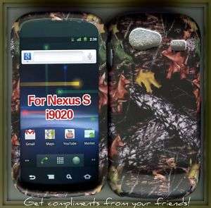 Samsung Nexus S i9020 hard rubberized cover case Camo S  