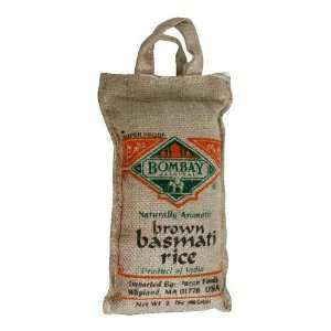 Bombay Basmati Rice Brown 32oz (Pack of 6)  Grocery 