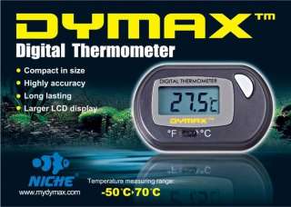 New DYMAX digital LCD fish aquarium thermometer  